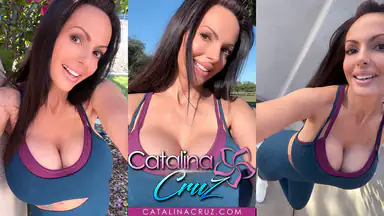 Catalina Cruz - Stretch och tease