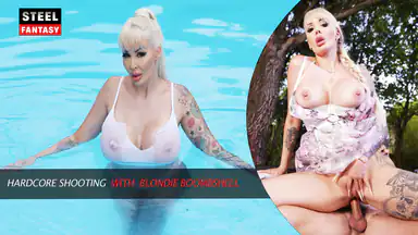 Hårdcore-inspelning med Blondie Bombshell
