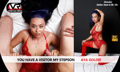 Du har besök, min styvson Aya Goldie