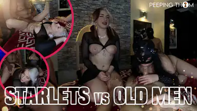 Sunflower Doll och Ivy – knullar interracial gamla gubbar