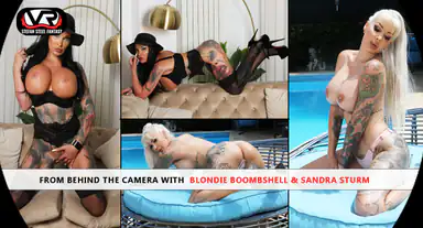 Bakom Kameran med Blondie Boombshell Sandra Sturm