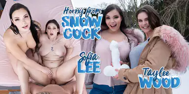 Kåt av snökuk