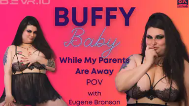 Buffy Baby - knubbig brud med stora bröst som ger blowjob