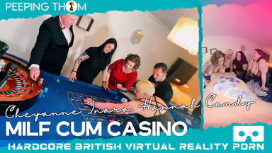 MILF Sperma Casino - Fyra Amatör BBW Brittiska MILFs