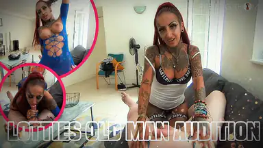 Audition - Lottie blåser mina vänner i soffan