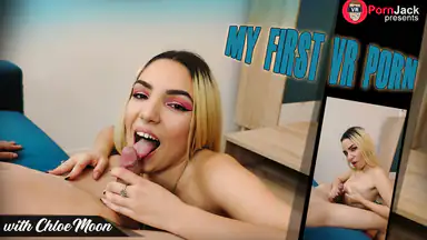 Chloe Moon - Min första VR-porr