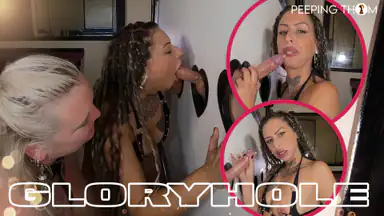 8K Offentligt Glory Hole Serie 1 Louise och Peggy