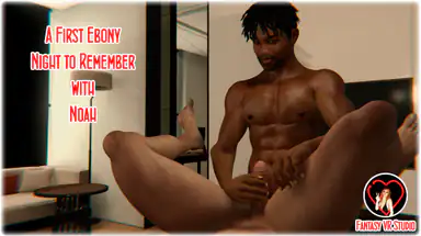 Gay Fvr 48 en första ebony-kväll att minnas med Noah