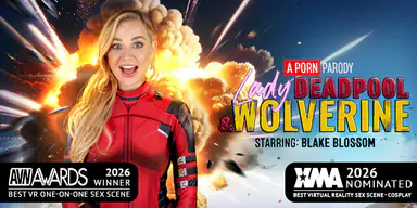Lady Deadpool och Wolverine, en porrparodi