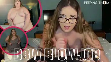 Bella Binks BBW blowjob