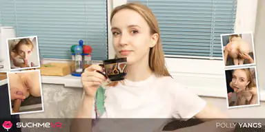 Kaffe Gör Polly Yangs Så Kåt