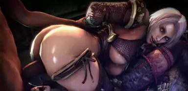 Soul Calibur: Ivy tog med en vän för att hjälpa till