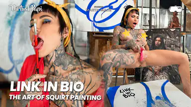 Länk i bio - Konsten att måla med squirt