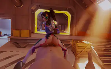 Overwatch D Va Uppbunden POV